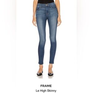 Brand New with Tags FRAME Le High Skinny Jeans Cobain Size 26